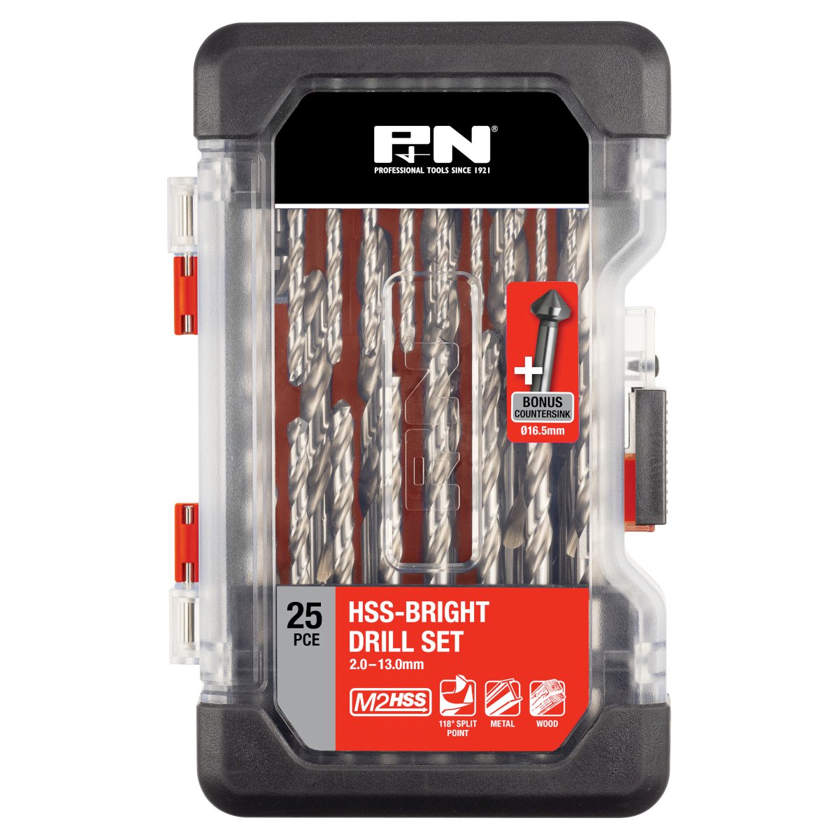 Drills - Jobber Drill + Countersink Sets